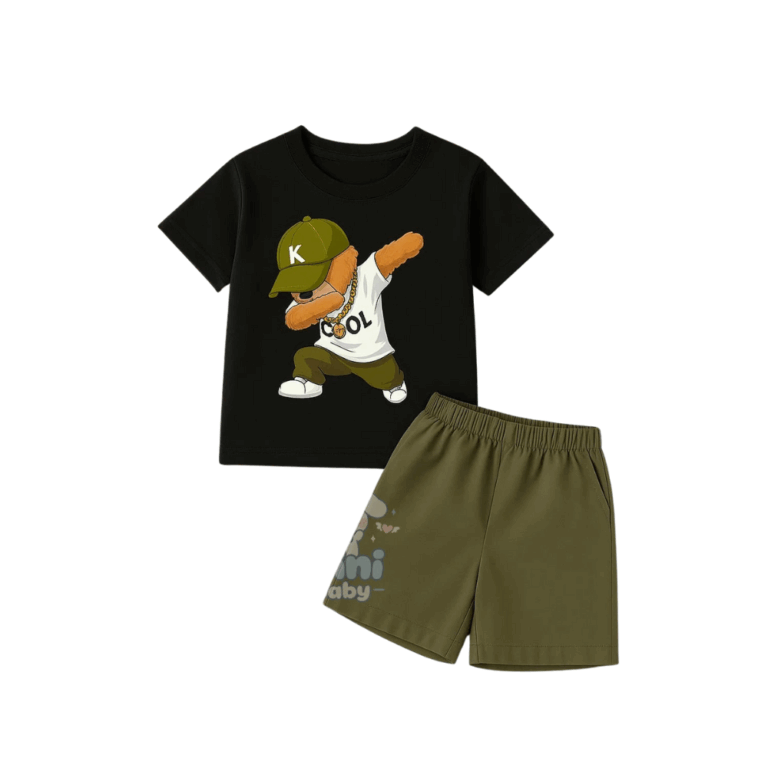 Premium T-Shirt Set Fit For Summer