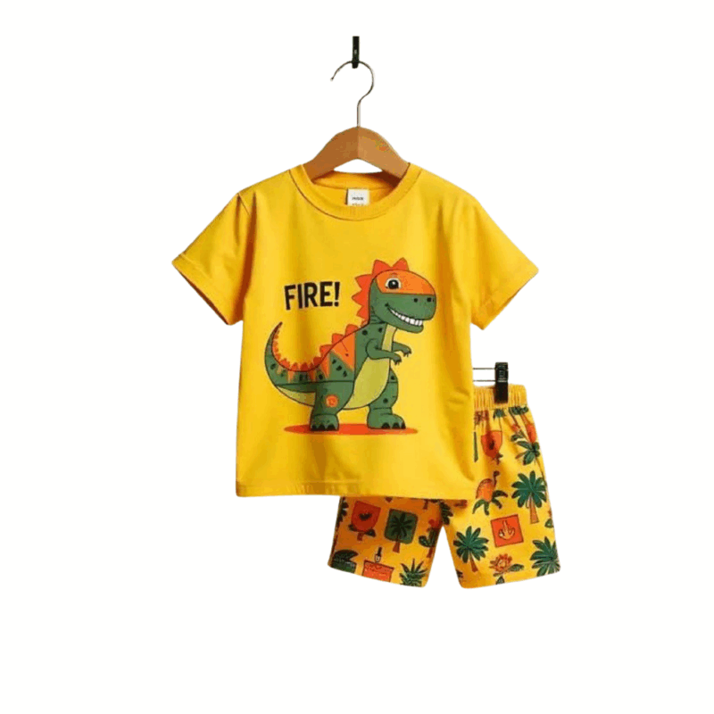 Premium T-Shirt Set Fit For Summer