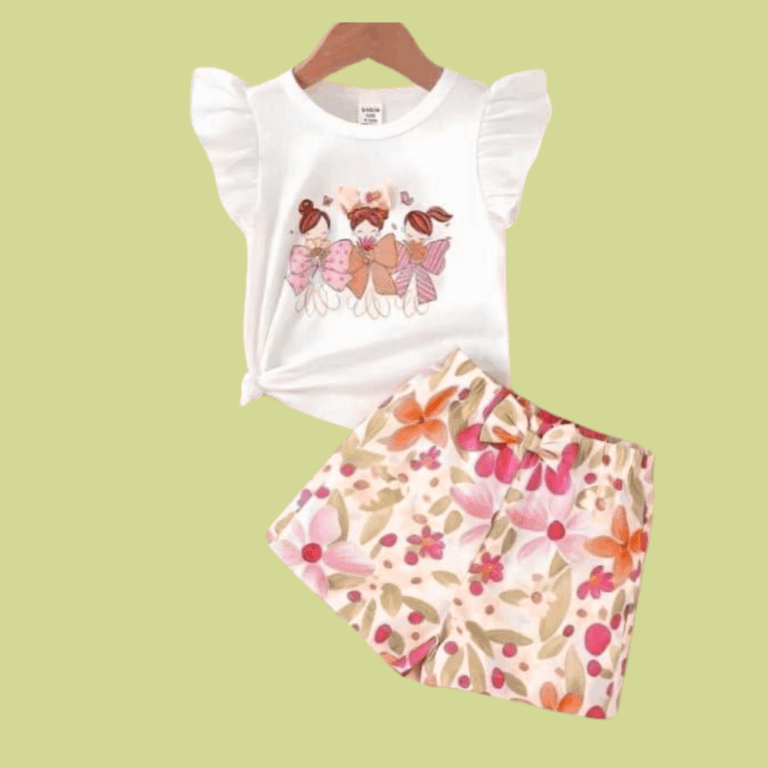 Premium T-Shirt Set Fit For Summer