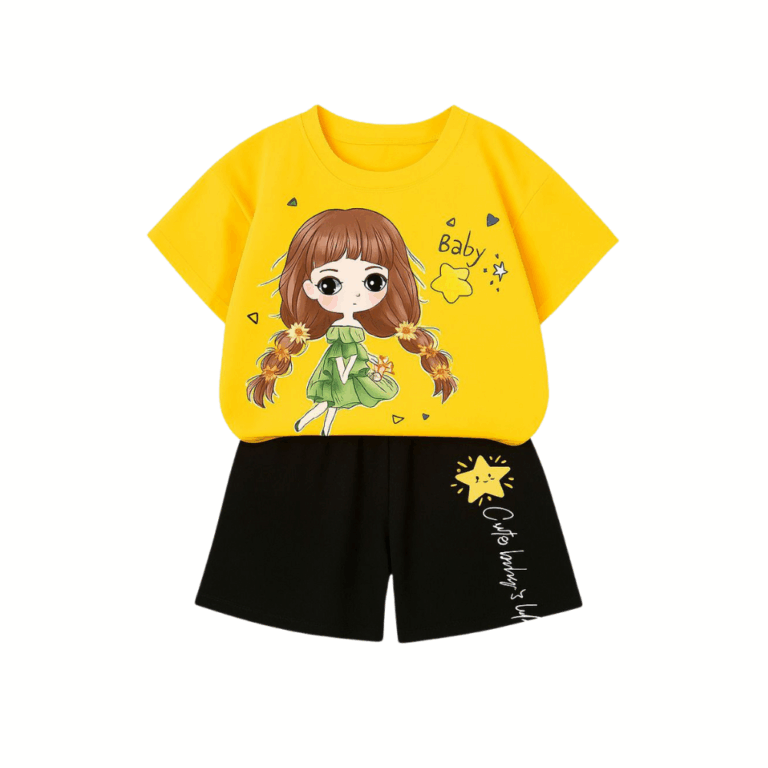 Premium T-Shirt Set Fit For Summer