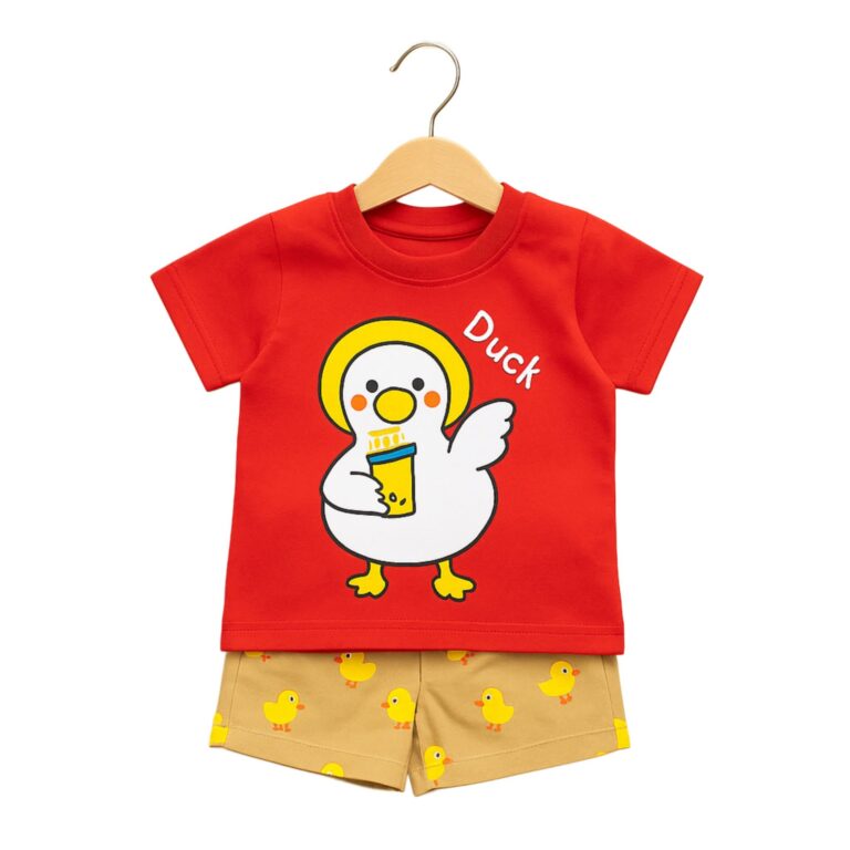 Premium T-Shirt Set Fit For Summer