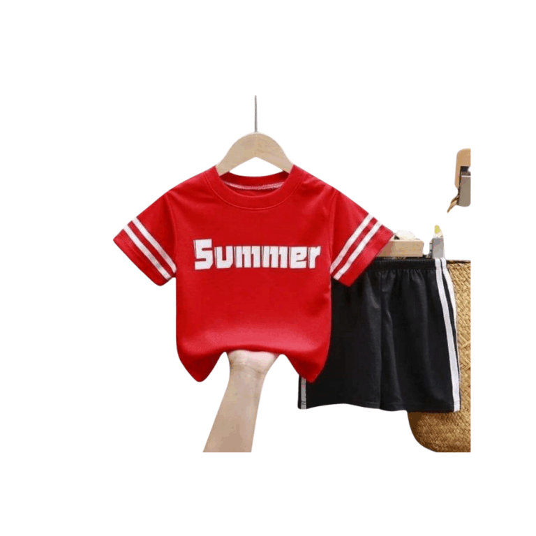 Premium T-Shirt Set Fit For Summer